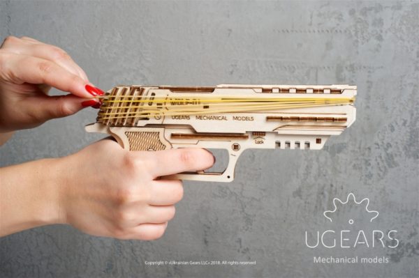 Ugears - Handgun (Elastieken Pistooltje)