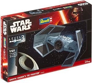 Revell: Star Wars Darth Vader's Tie Fighter (1:112) Skill 3 71mm - 03602