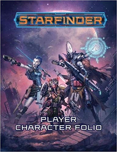 Starfinder RPG Player Character Folio