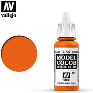 Vallejo Verf Orange Fluo 17ml - 70.733