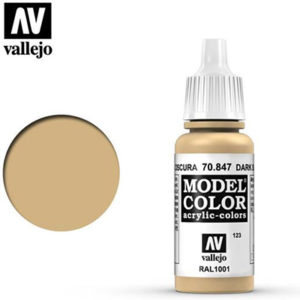 Vallejo Verf Dark Sand 17ml - 70.847