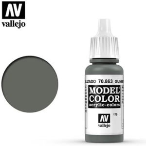 Vallejo Verf Gunmetal Grey 17ml - 70.863