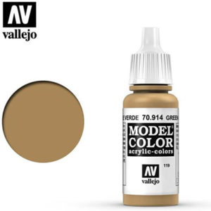 Vallejo Verf Green Ochre 17ml - 70.914