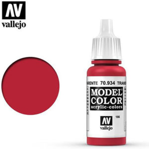 Vallejo Verf Transparent Red 17ml - 70.934