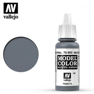 Vallejo Verf Nutral Grey 17ml - 70.992