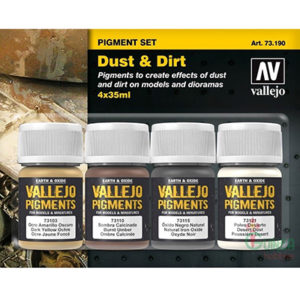 Vallejo Pigment Set Dust & Dirt 4x35ml 73.190