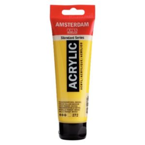 Amsterdam Acrylverf 120ml Transparantgeel Middel (272)