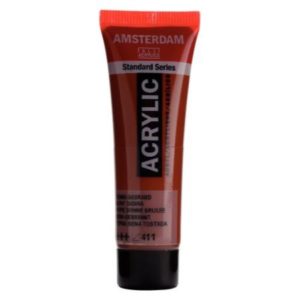 Amsterdam Acrylverf 20ml Sienna Gebrand (411)