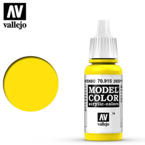 Vallejo Verf Deep Yellow 17ml - 70.915