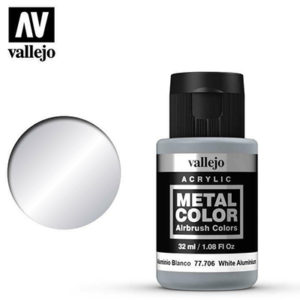 Vallejo Verf White Aluminium 32ml - 77.706