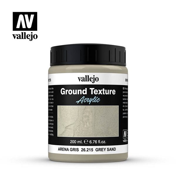 Vallejo Paste Ground Texture Grey Sand 200ml - 26.215