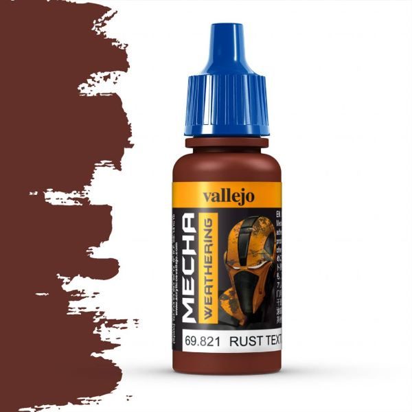 Vallejo Air MECHA Rust Texture (Matt) 17ml - 69.821