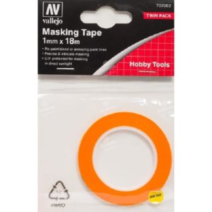 Vallejo Precision Masking Tape 1mmx18m (2) - T07002