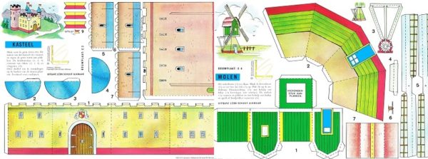 L.Schuijt Bouwplaten: Kasteel/Molen - C3/C4