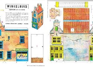 L.Schuijt Bouwplaten: Grachtenhuis/Winkelhuis 1:100 - C13/C14