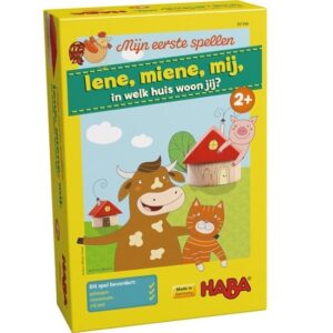 Haba: Mijn eerste spellen Iene, miene, mij, in welk huis woon jij? (NL) - 301936