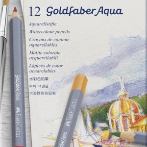 Aquarelpotlood FC Goldfaber etui a 12st. Creative Studio - FC-114612