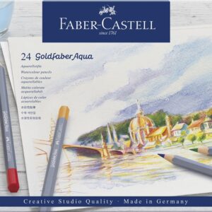 Aquarelpotlood FC Goldfaber etui a 24st. Creative Studio - FC-114624