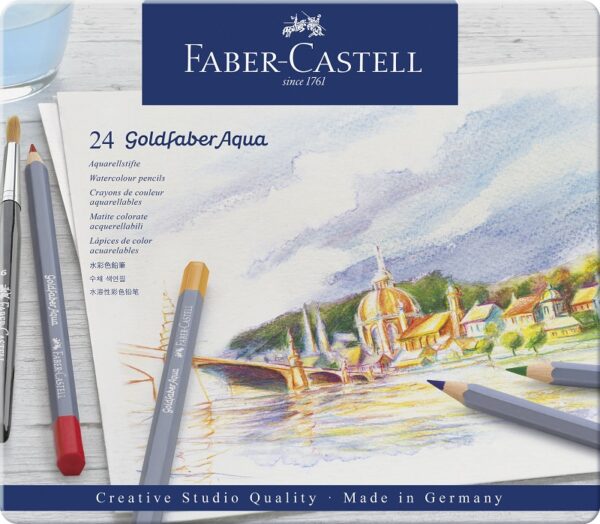 Aquarelpotlood FC Goldfaber etui a 24st. Creative Studio - FC-114624