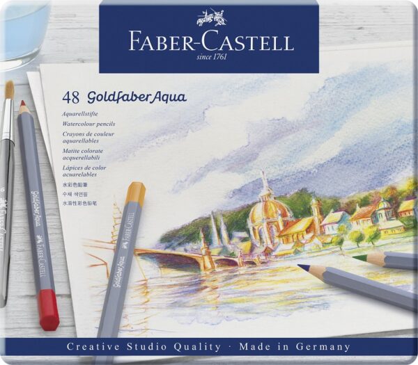 Aquarelpotlood FC Goldfaber etui a 48st. Creative Studio - FC-114648