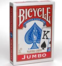 Bicycle Rider Back Jumbo Blauw/Rood