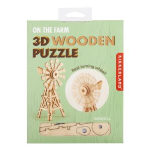 Houten 3D Puzzel Windmolen