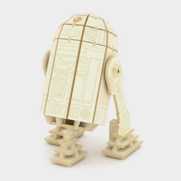 IncrediBuilds: 3D Wood Star Wars R2-D2