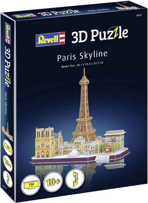 Revell: 3D Puzzle Paris Skyline (114)