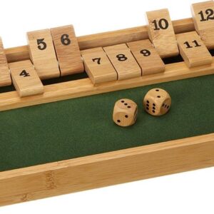 Shut the Box 12 Bamboe