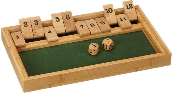 Shut the Box 12 Bamboe