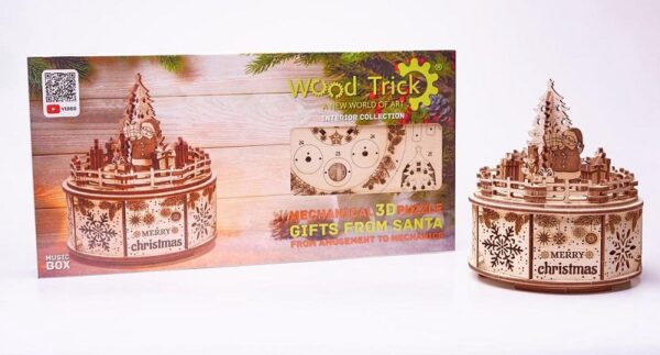 Wood Trick Wooden Model Kit - Gifts from Santa