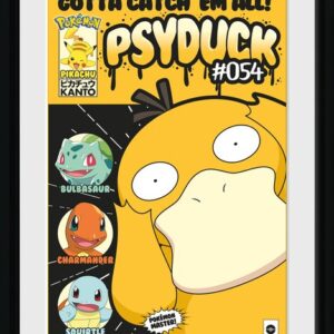 Pokemon Comic Collector Print Psyduck