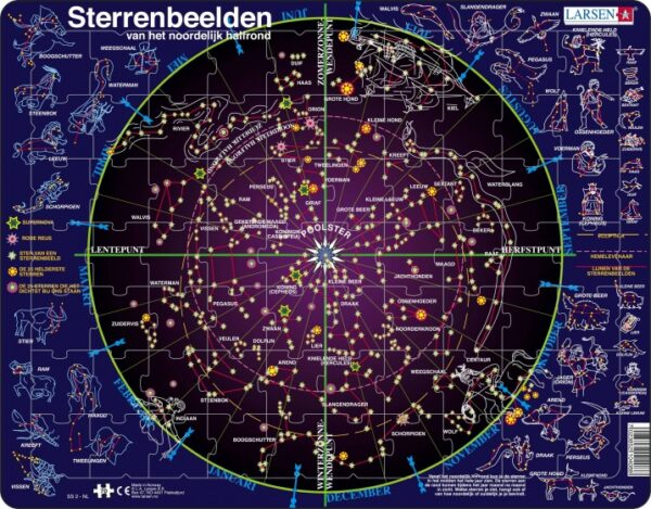 Larsen: Puzzel Maxi Sterrenbeelden (70)