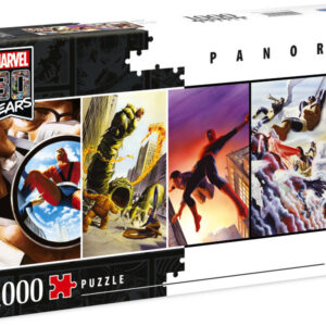 Clementoni: Marvel 80th Anniversary Panorama Puzzle Characters (1000)