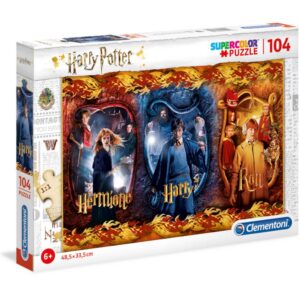 Clementoni: Super Color Puzzle: Harry Potter Harry, Ron And Hermione (1000)