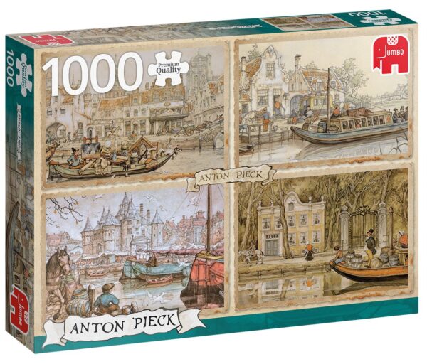 Jumbo: Anton Pieck Canal Boats (1000)