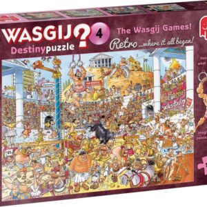 Jumbo: Wasgij Destiny 04 Retro The Wasgij Games! (1000)