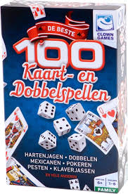 Clown: 100 Kaart- & Dobbelspellen