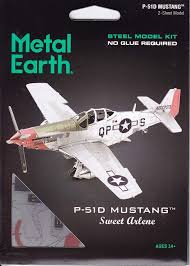 Metal Earth P-51D Mustang Sweet Arlene