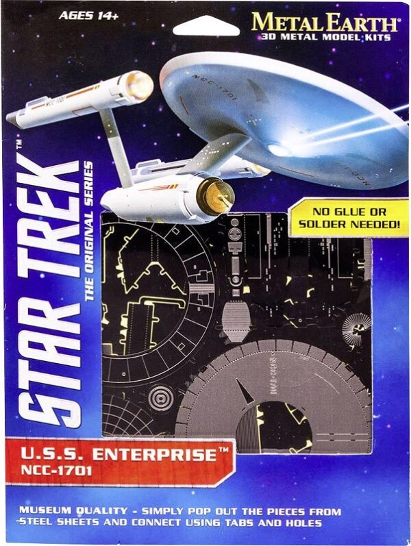 Metal Earth Star Trek NCC-1701 -till end of stock