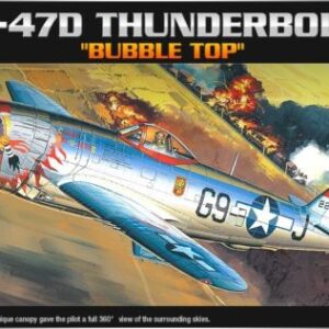 Academy Hobby Model Kits: P-47D Bubble-Top (1:72)