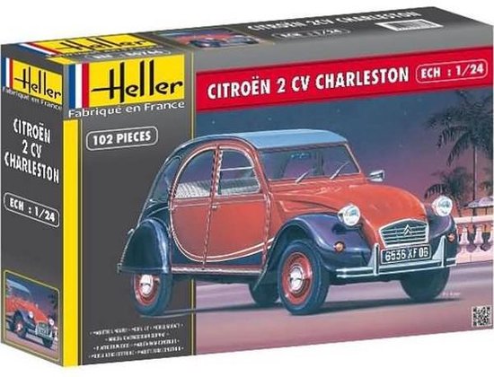 Heller: Citroen 2CV Charleston 1:24