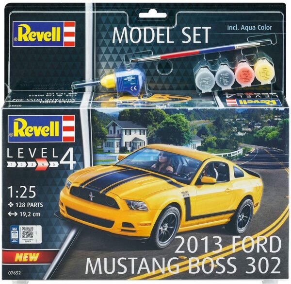 Revell: 2013 Ford Mustang Boss 302 (1:25) Skill 4 - 07652