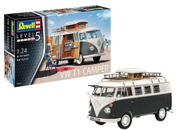 Revell: VW T1 Camper (1:24) Skill 5 - 07674