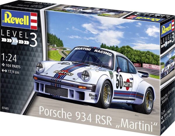 Revell: Porsche 934 RSR Martini - 07685