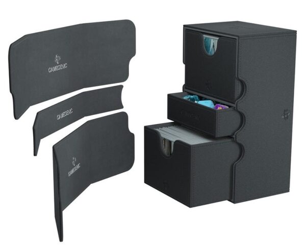 Gamegenic: Deckbox Stronghold Convertible Black (200+)