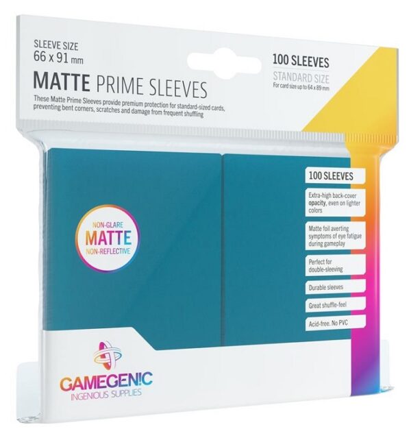 Gamegenic: Sleeves Standard Matte Prime Blue (100)