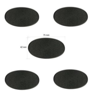 Citadel Bases Oval 75x42mm (5)