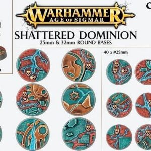 WH AoS Shattered Dominion Bases 25 & 32mm Round (66-96)