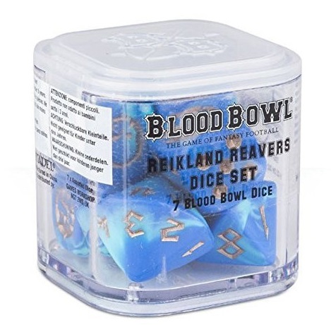 Blood Bowl Reikland Reavers Dice Set